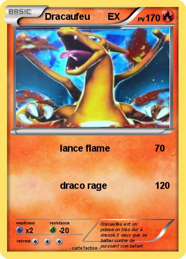 Pokemon Dracaufeu       EX