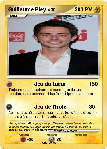 Pokemon Guillaume Pley