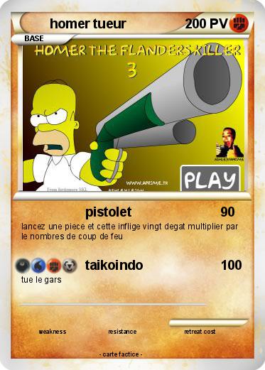 Pokemon homer tueur