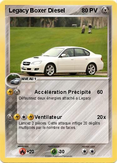 Pokemon Legacy Boxer Diesel