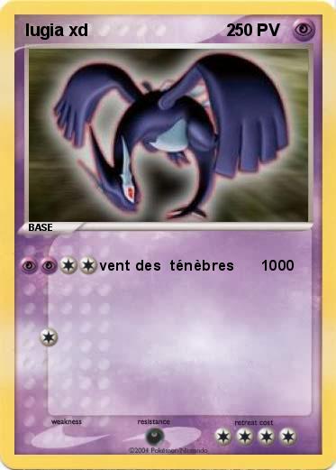 Pokemon lugia xd                              2