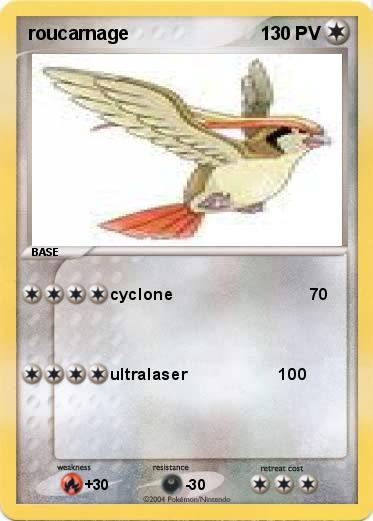 Pokemon roucarnage