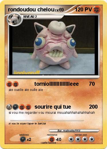 Pokemon rondoudou chelou