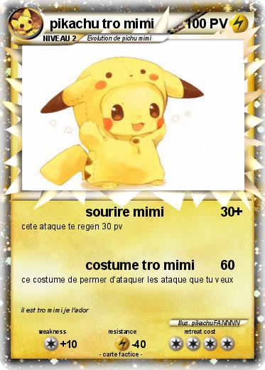 Pokemon pikachu tro mimi