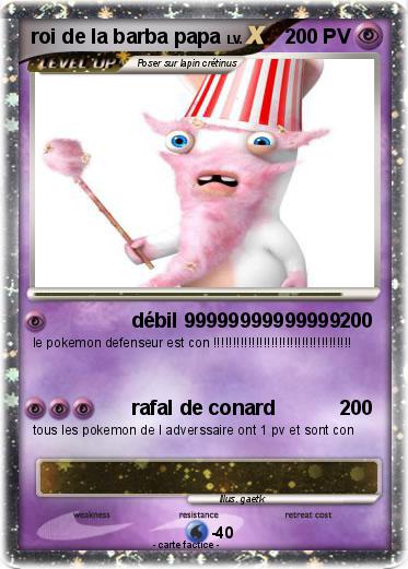 Pokemon roi de la barba papa