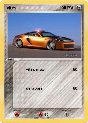 Pokemon vitès