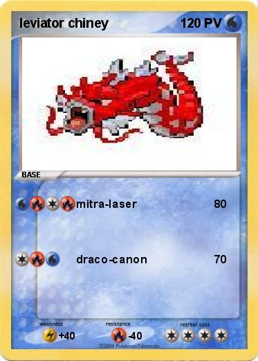 Pokemon leviator chiney