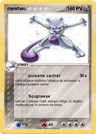 Pokemon mewtwo