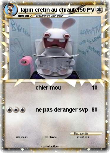 Pokemon lapin cretin au chiaute