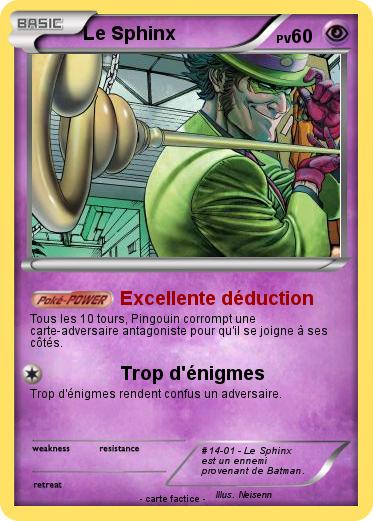 Pokemon Le Sphinx