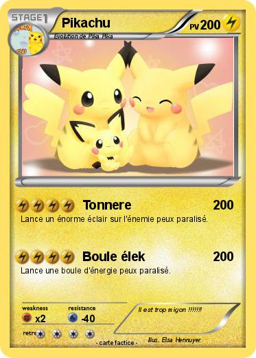 Pokemon Pikachu