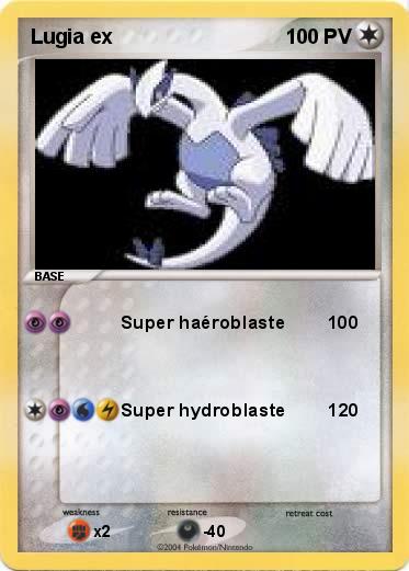 Pokemon Lugia ex