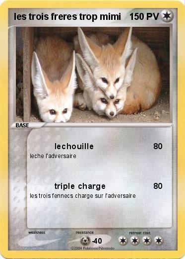Pokemon les trois freres trop mimi
