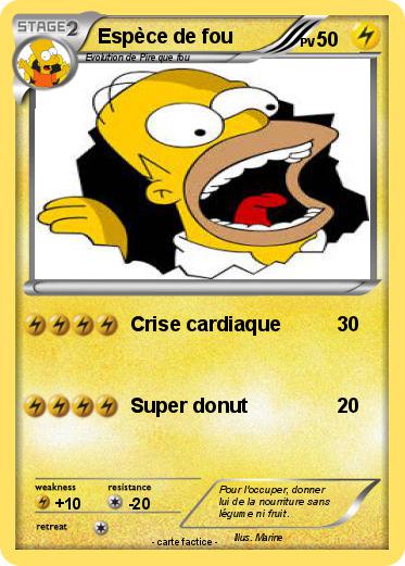 Pokemon Espèce de fou