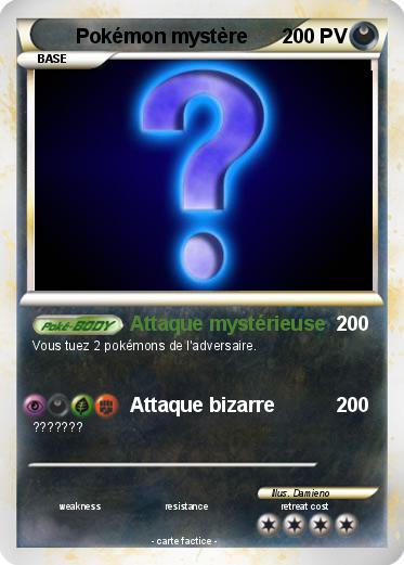 Pokemon Pokémon mystère