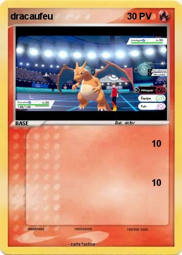 Pokemon dracaufeu