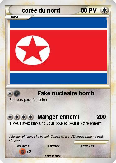 Pokemon corée du nord             00