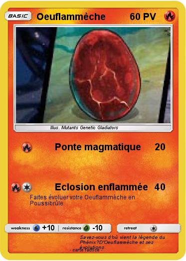 Pokemon Oeuflammèche
