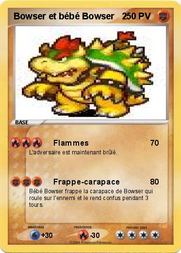 Pokemon Bowser et bébé Bowser   2