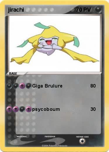 Pokemon jirachi                                                                        
