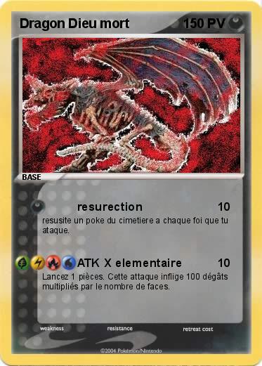 Pokemon Dragon Dieu mort 