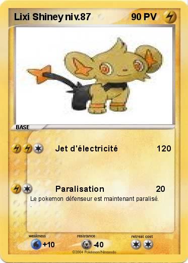 Pokemon Lixi Shiney niv.87