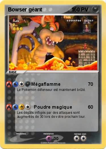 Pokemon Bowser géant                    1