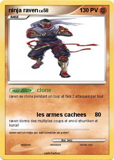 Pokemon ninja raven
