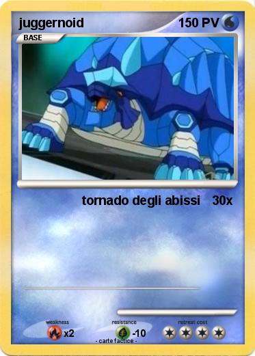 Pokemon juggernoid
