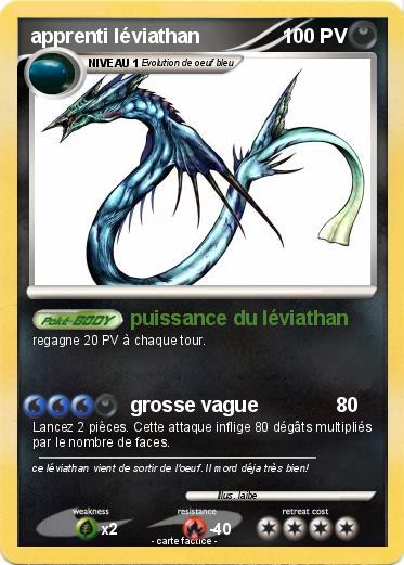 Pokemon apprenti léviathan
