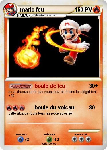 Pokemon mario feu