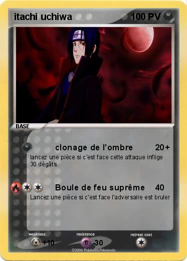 Pokemon itachi uchiwa