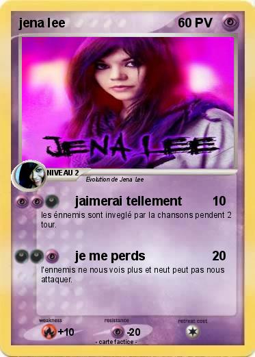 Pokemon jena lee