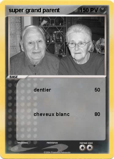 Pokemon super grand parent