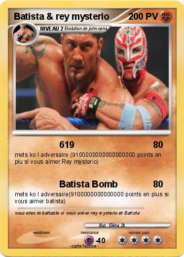 Pokemon Batista & rey mysterio