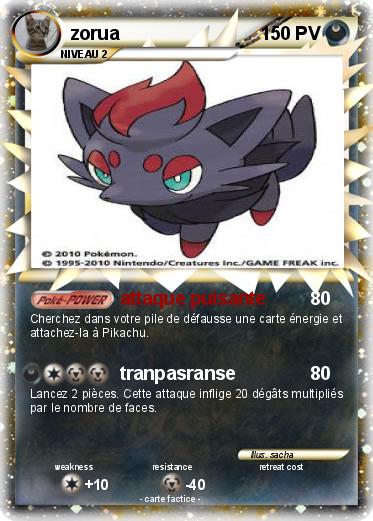 Pokemon zorua