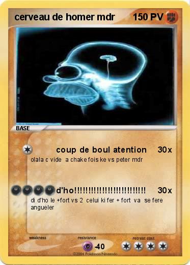Pokemon cerveau de homer mdr 