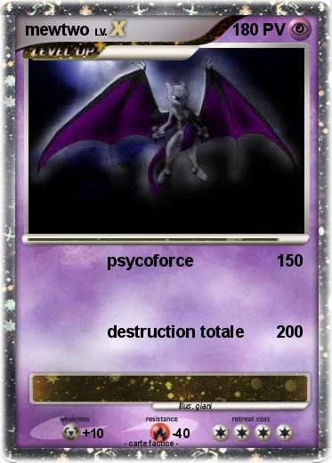 Pokemon mewtwo