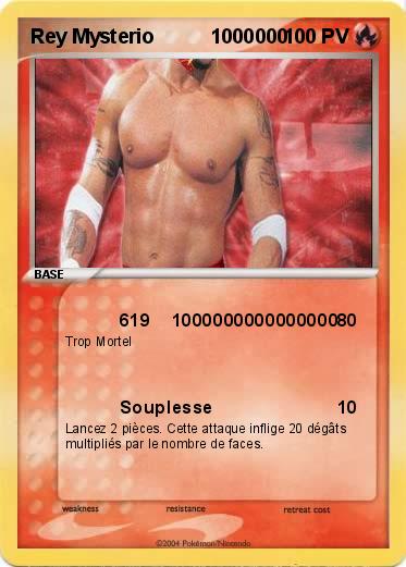Pokemon Rey Mysterio          1000000