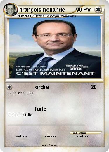 Pokemon françois hollande