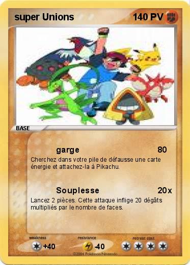 Pokemon super Unions