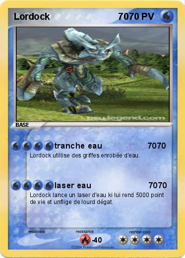 Pokemon Lordock                           70