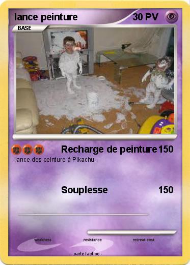 Pokemon lance peinture