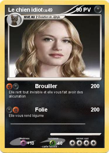 Pokemon Le chien idiot