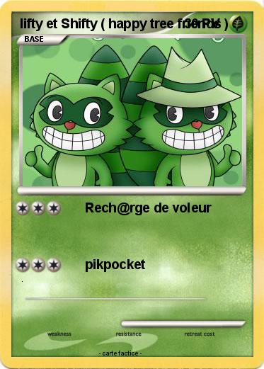 Pokemon lifty et Shifty ( happy tree friends )