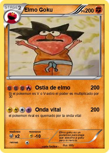 Pokemon Elmo Goku