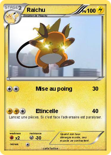Pokemon Raichu