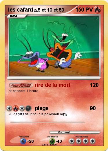 Pokemon les cafard