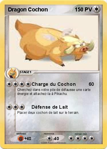 Pokemon Dragon Cochon