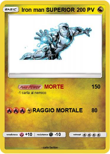 Pokemon Iron man SUPERIOR